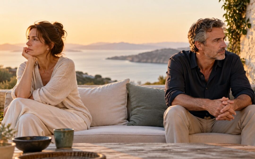 Crise de la quarantaine et couple : faut-il partir ?